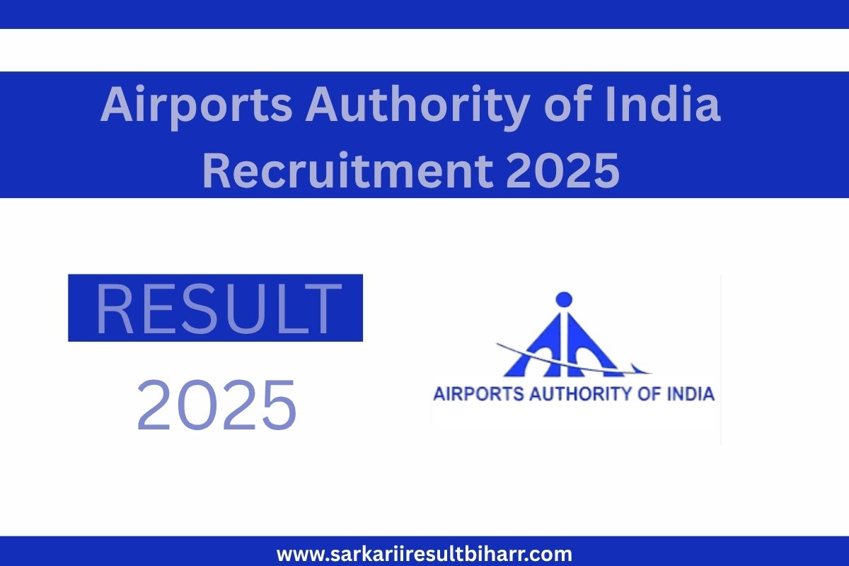 Airports Authority of India Recruitment 2025