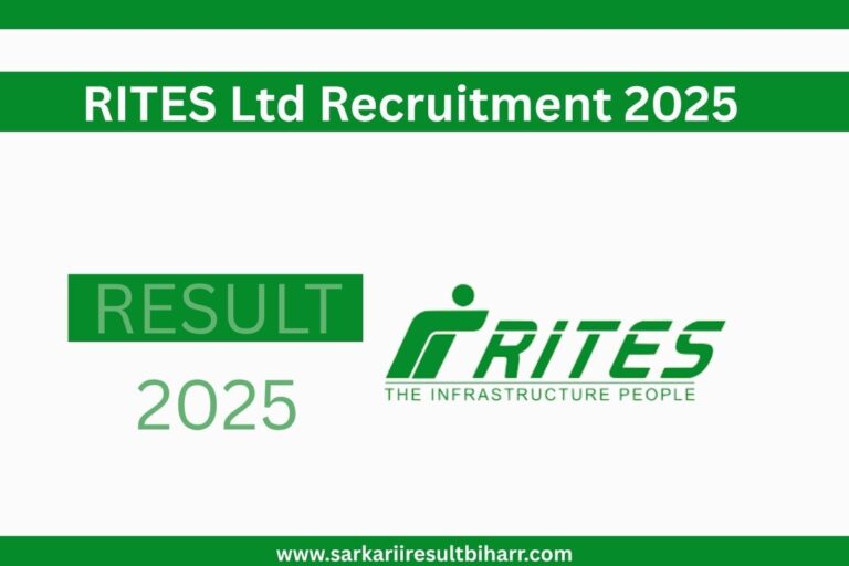 RITES Ltd Recruitment 2025