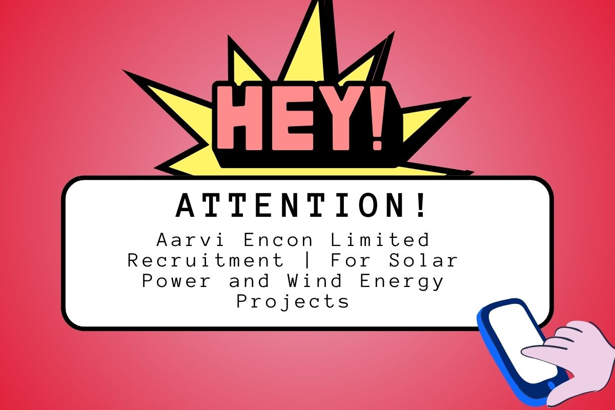 Aarvi Encon Limited Recruitment
