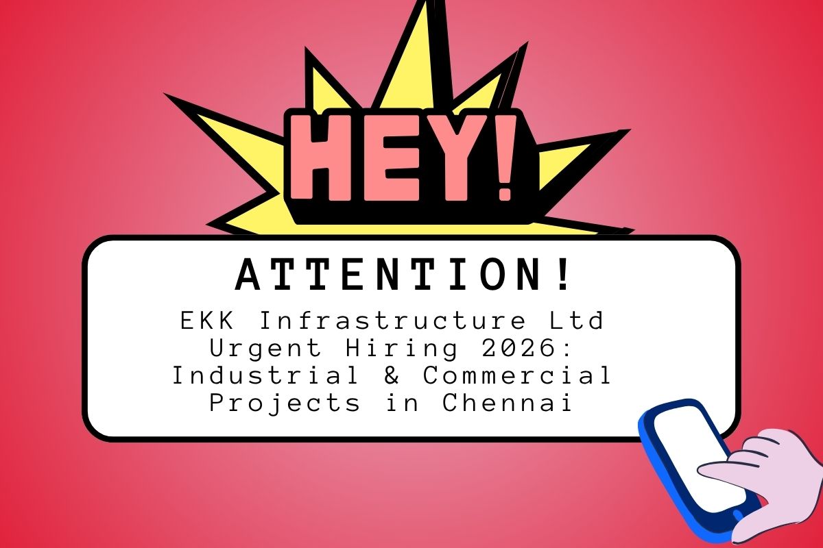 EKK Infrastructure Ltd Urgent Hiring 2026