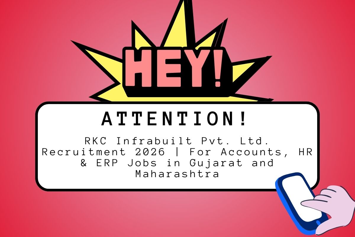 RKC Infrabuilt Pvt. Ltd. Recruitment 2026
